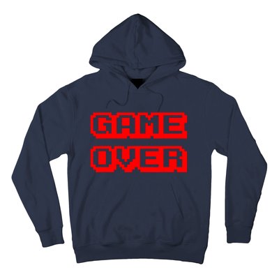 Game Over Gamer Videogamer Arcade Retro Vintage Fun Hoodie