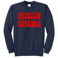 Game Over Gamer Videogamer Arcade Retro Vintage Fun Sweatshirt