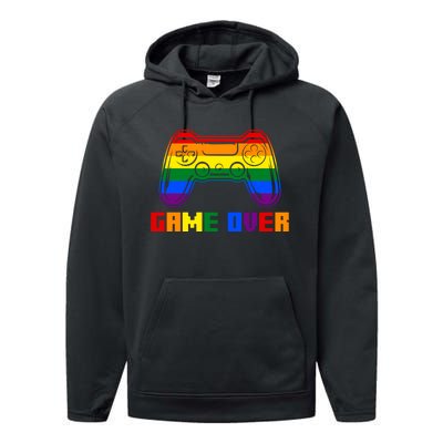 Game Over Performance Fleece Hoodie