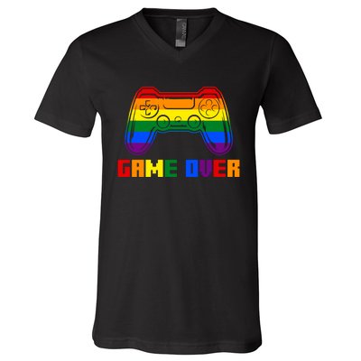 Game Over V-Neck T-Shirt