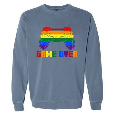 Game Over Garment-Dyed Sweatshirt