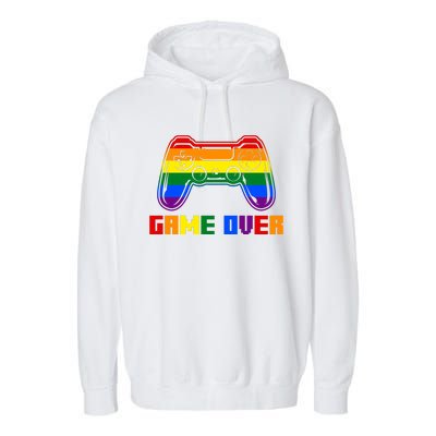 Game Over Garment-Dyed Fleece Hoodie