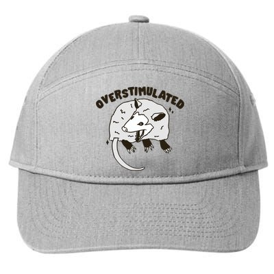 Gotfunny Overstimulated 7-Panel Snapback Hat