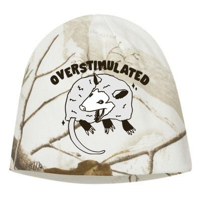 Gotfunny Overstimulated Kati - Camo Knit Beanie