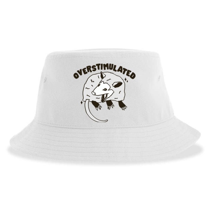 Gotfunny Overstimulated Sustainable Bucket Hat