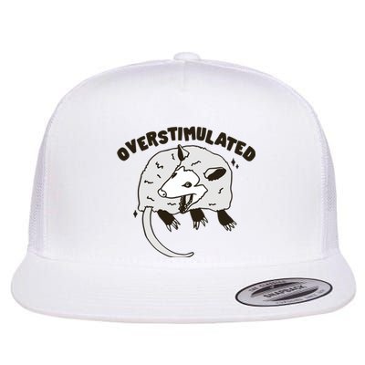 Gotfunny Overstimulated Flat Bill Trucker Hat