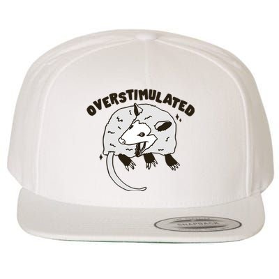 Gotfunny Overstimulated Wool Snapback Cap