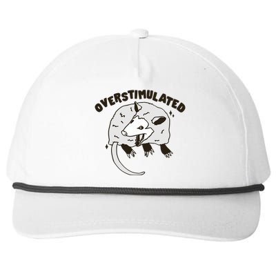 Gotfunny Overstimulated Snapback Five-Panel Rope Hat