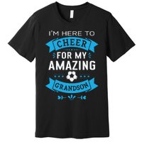 Grandma Or Grandpa Proud Soccer Premium T-Shirt