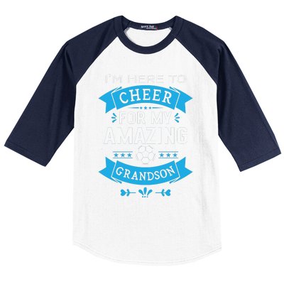 Grandma Or Grandpa Proud Soccer Baseball Sleeve Shirt