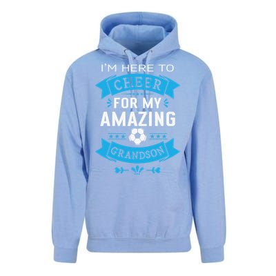 Grandma Or Grandpa Proud Soccer Unisex Surf Hoodie