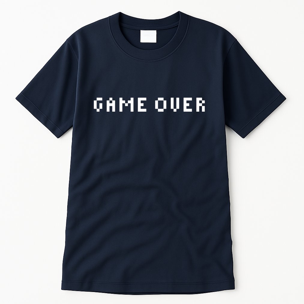 Game Over, Gamer Gift, Funny Gamer, Gamer Christmas Gift, Gamer, Video Game, Gaming 1 Tall T-Shirt