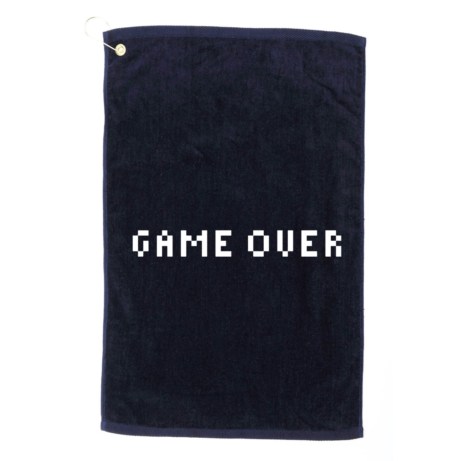 Game Over, Gamer Gift, Funny Gamer, Gamer Christmas Gift, Gamer, Video Game, Gaming 1 Golf Towel
