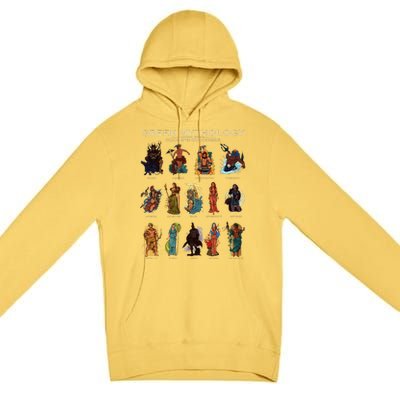 Gods Of Greek Mythology Premium Pullover Hoodie