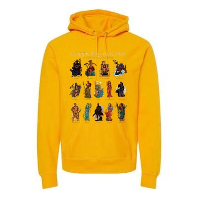 Gods Of Greek Mythology Premium Hoodie