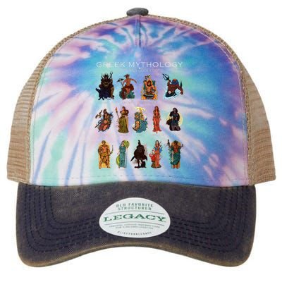 Gods Of Greek Mythology Legacy Tie Dye Trucker Hat