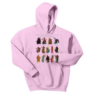 Gods Of Greek Mythology Kids Hoodie