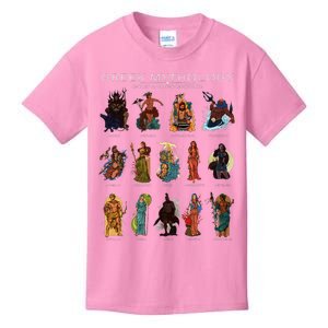 Gods Of Greek Mythology Kids T-Shirt