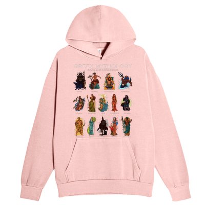 Gods Of Greek Mythology Urban Pullover Hoodie