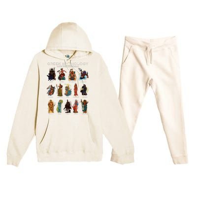 Gods Of Greek Mythology Premium Hooded Sweatsuit Set