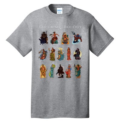 Gods Of Greek Mythology Tall T-Shirt