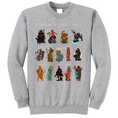 Gods Of Greek Mythology Tall Sweatshirt