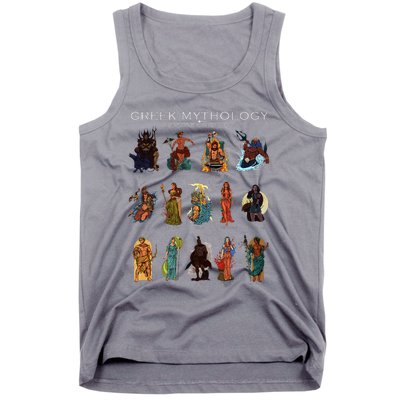 Gods Of Greek Mythology Tank Top