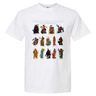 Gods Of Greek Mythology Garment-Dyed Heavyweight T-Shirt