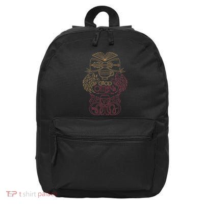 Good Omens Gold And Red Crest 16 in Basic Backpack