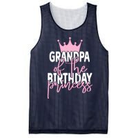 Grandpa Of He Birthday Princess Girls Bday Party Mesh Reversible Basketball Jersey Tank