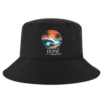 Gulf Of Home 2025 American Flag Cool Comfort Performance Bucket Hat