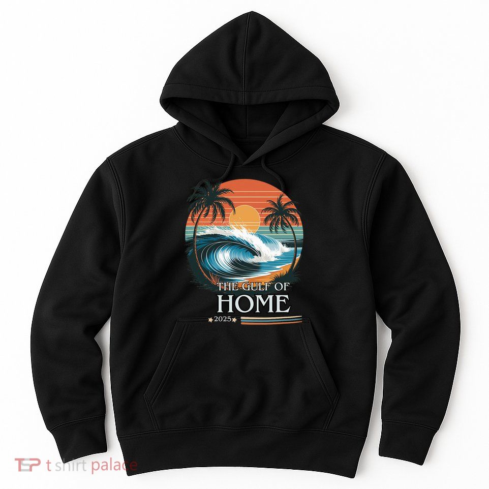 Gulf Of Home 2025 American Flag Hoodie