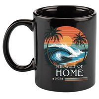 Gulf Of Home 2025 American Flag 11oz C Handle Ceramic Mug