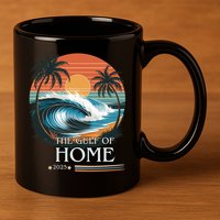 Gulf Of Home 2025 American Flag 11oz C Handle Ceramic Mug