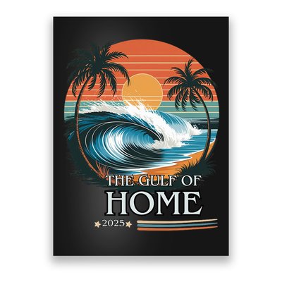 Gulf Of Home 2025 American Flag Poster