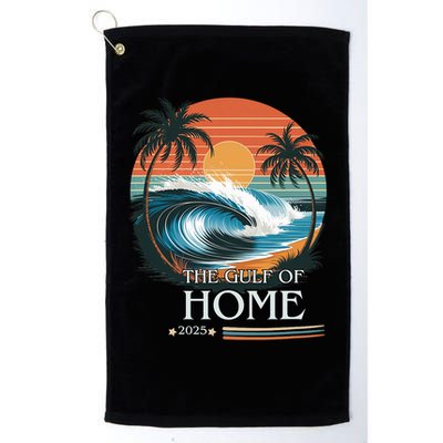 Gulf Of Home 2025 American Flag Golf Towel