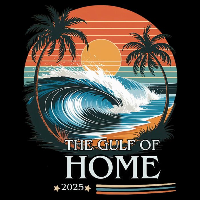 Gulf Of Home 2025 American Flag Visor
