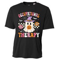 Groovy Ot Halloween Occupational Therapy Halloween Ot Ghost Cooling Performance Crew T-Shirt