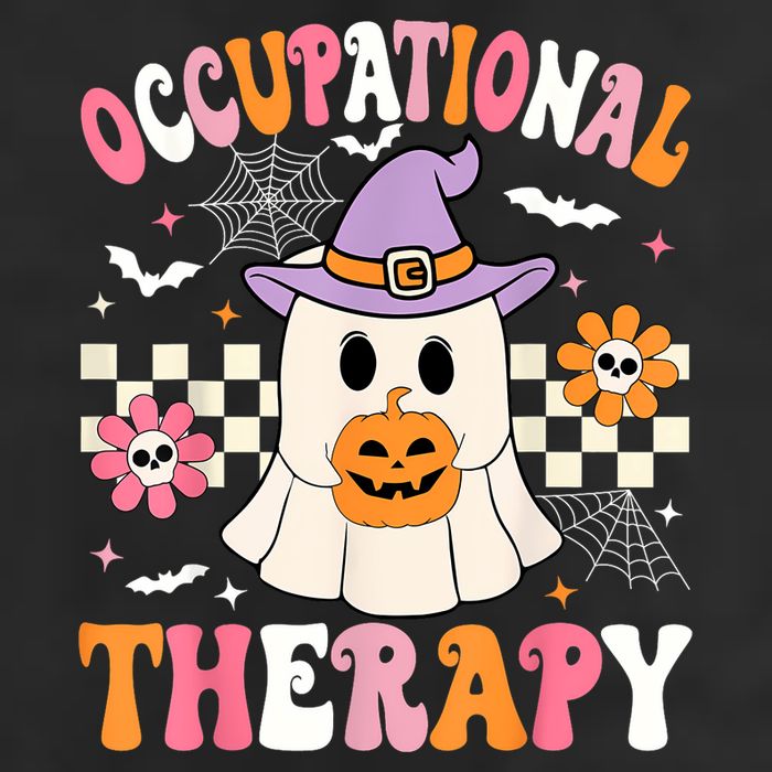Groovy Ot Halloween Occupational Therapy Halloween Ot Ghost 11oz C Handle Ceramic Mug