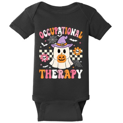 Groovy Ot Halloween Occupational Therapy Halloween Ot Ghost Baby Bodysuit