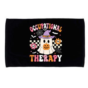 Groovy Ot Halloween Occupational Therapy Halloween Ot Ghost Microfiber Hand Towel