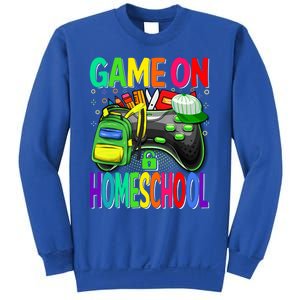 Game On Homeschool Back To School Homeschool Level Unlocked Meaningful Gift Sweatshirt