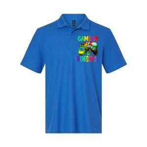 Game On Homeschool Back To School Homeschool Level Unlocked Meaningful Gift Softstyle Adult Sport Polo