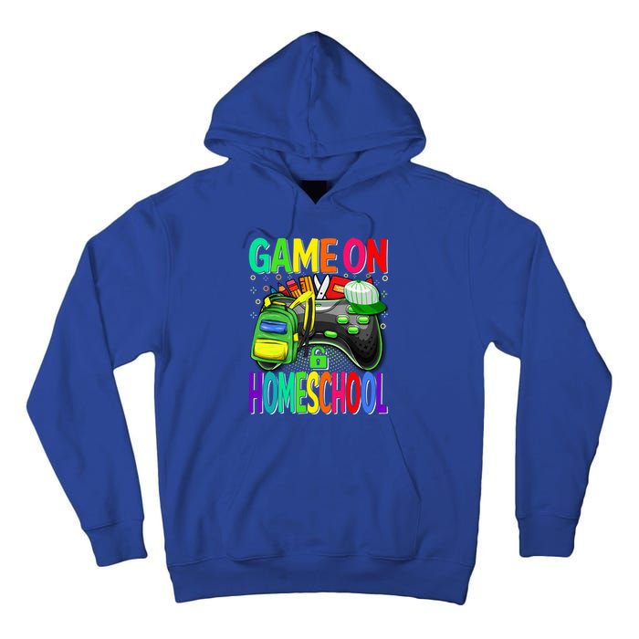 Game On Homeschool Back To School Homeschool Level Unlocked Meaningful Gift Tall Hoodie