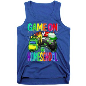 Game On Homeschool Back To School Homeschool Level Unlocked Meaningful Gift Tank Top