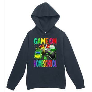 Game On Homeschool Back To School Homeschool Level Unlocked Meaningful Gift Urban Pullover Hoodie