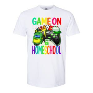 Game On Homeschool Back To School Homeschool Level Unlocked Meaningful Gift Softstyle CVC T-Shirt