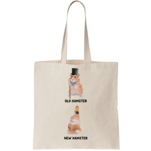 Gotfunny Old Hamster New Hamster Tote Bag