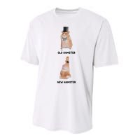 Gotfunny Old Hamster New Hamster Performance Sprint T-Shirt