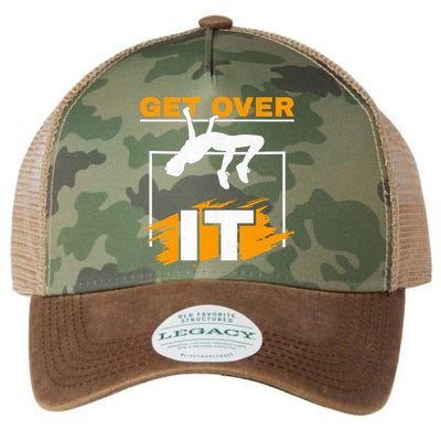 Get Over It High Jumpers Track And Field High Jump Legacy Tie Dye Trucker Hat